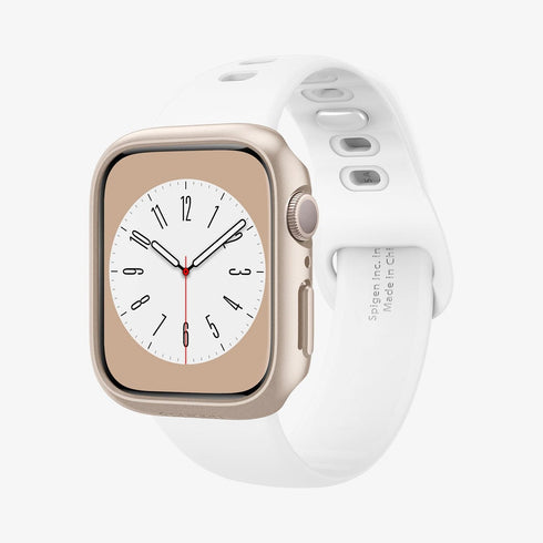 ACS05458 - Apple Watch Ultra (Apple Watch (49mm)) Case Thin Fit in black showing the front